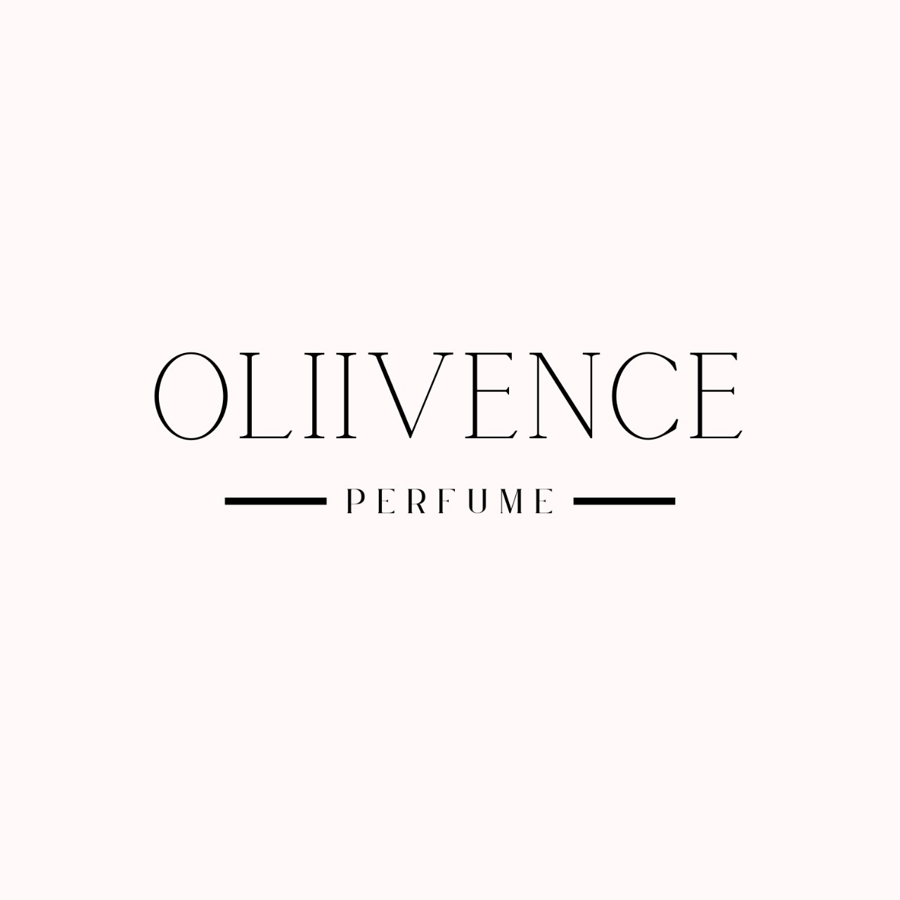 The exquisite emblem of Olivence Perfume, a high-end fragrance company that sells perfumes with enduring scents and chic designs.