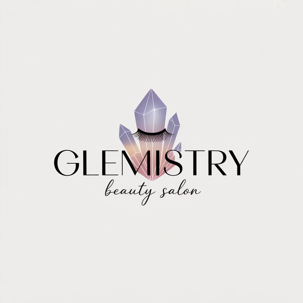 The logo of Glemistry Beauty Salon, which offers expert hair and beauty services